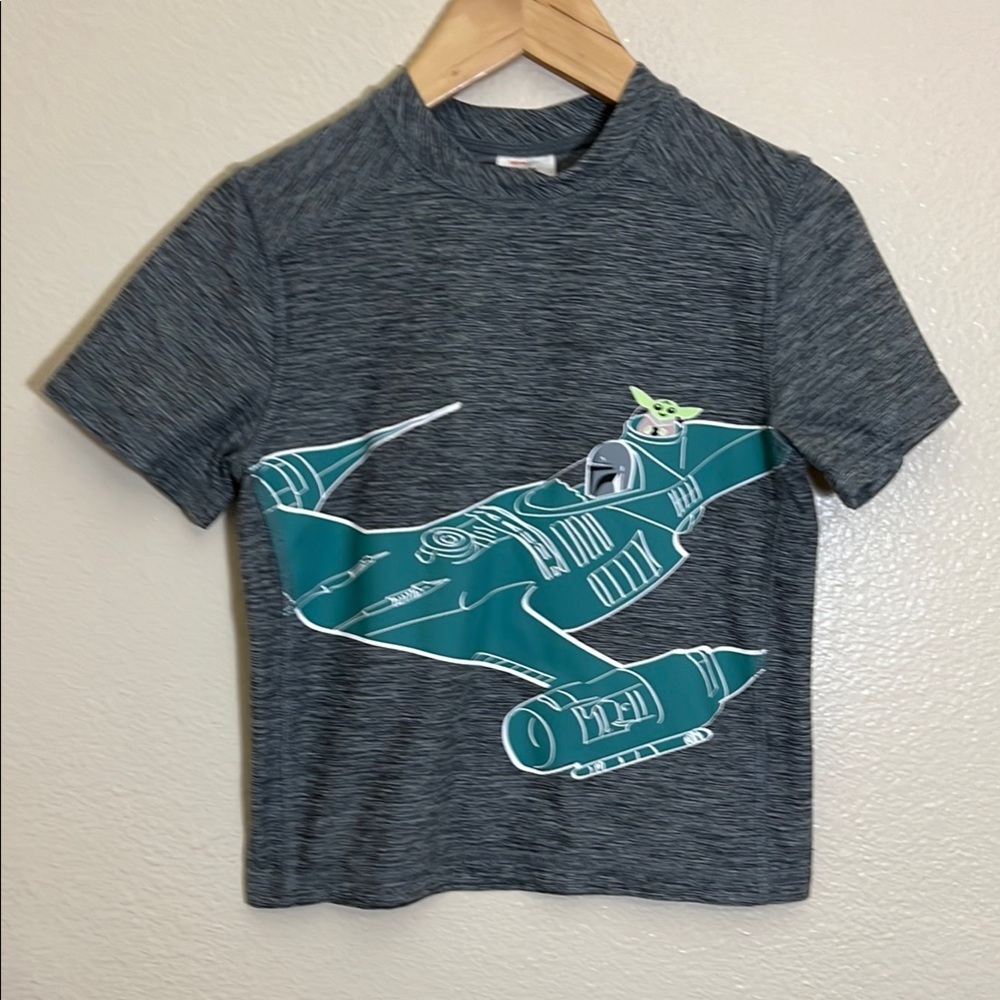 Hanna Andersson Star Wars Gray Short Sleeve Tee